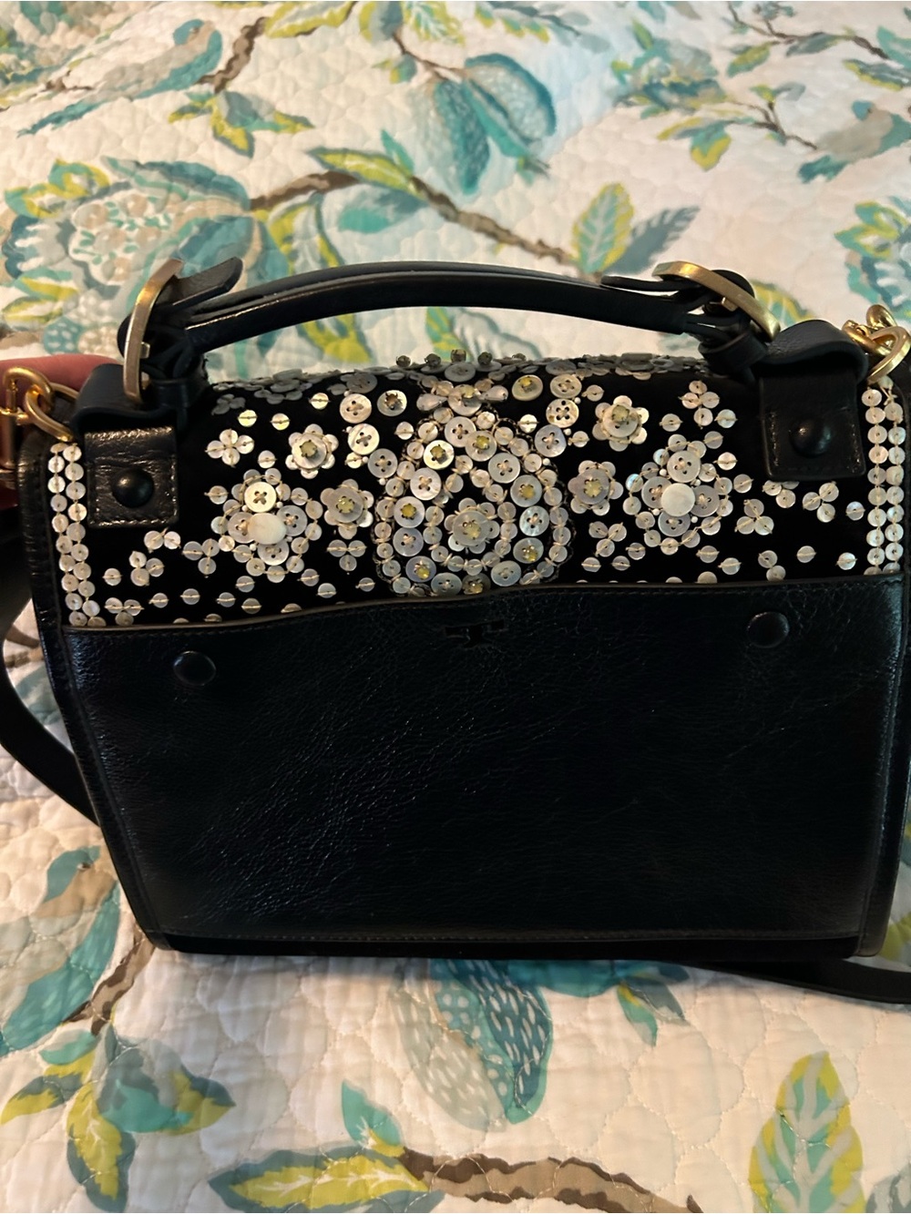 Tory Burch Work Of Art Handbag - Picture 9 of 14